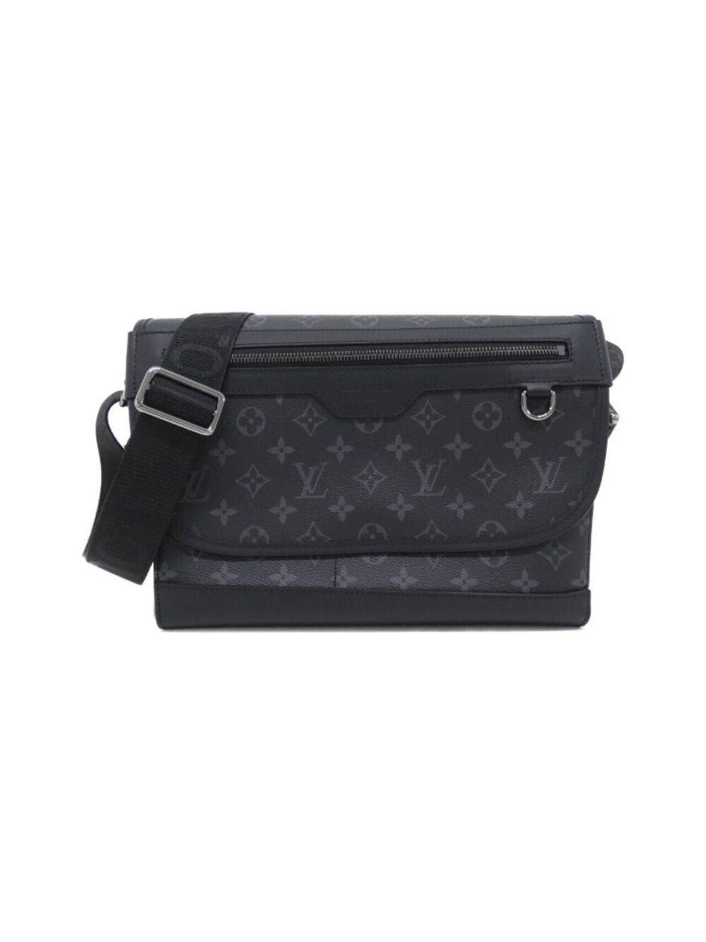 Louis Vuitton Monogram Eclipse Courier Messenger Shoulder Bag